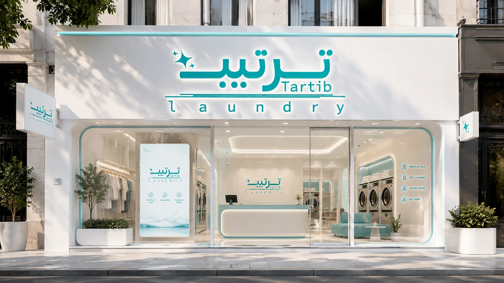 هوية مغسلة ترتيب